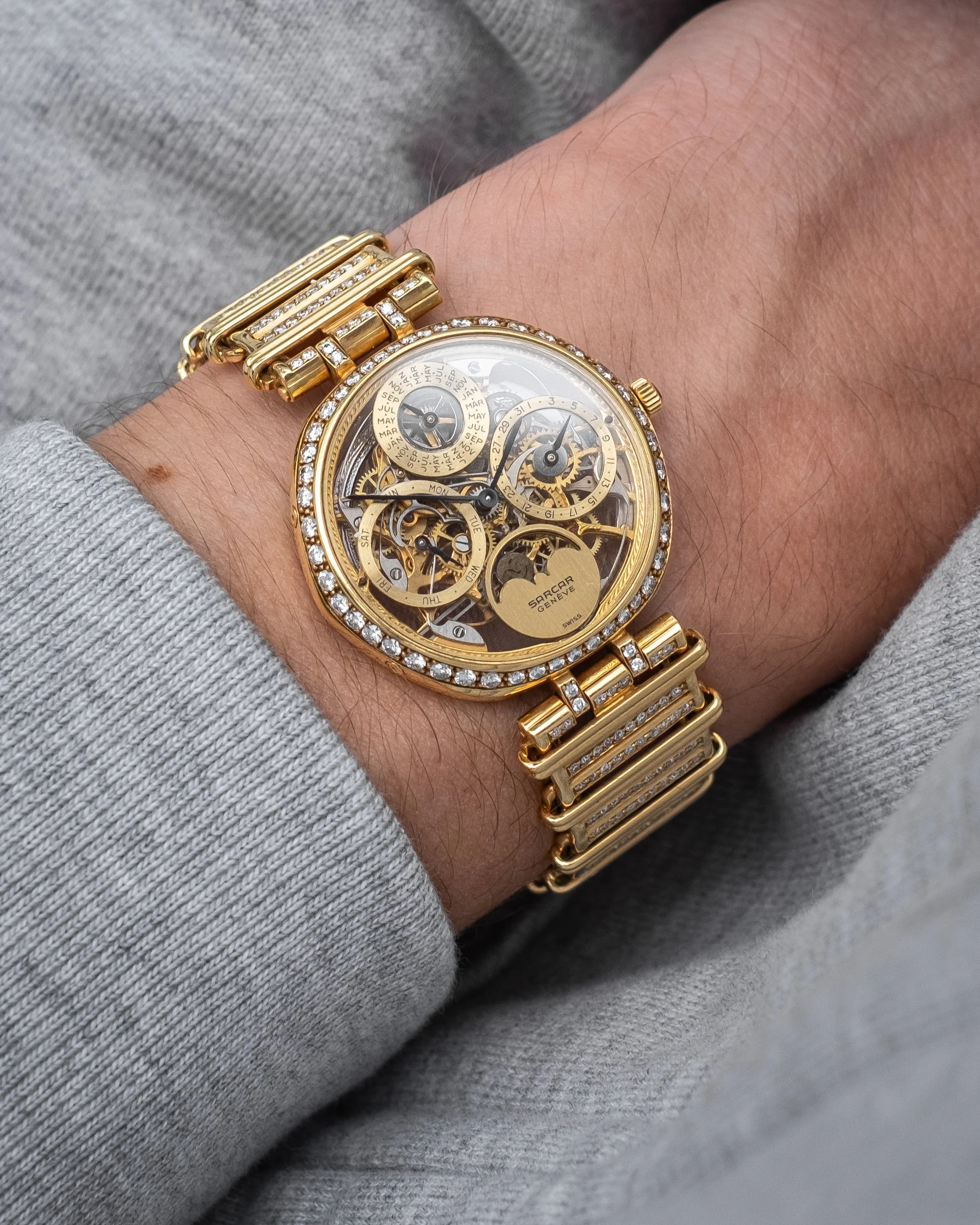Circa 1990 Sarcar Perpetual Calendar Automatic Ultra-thin — Watch
